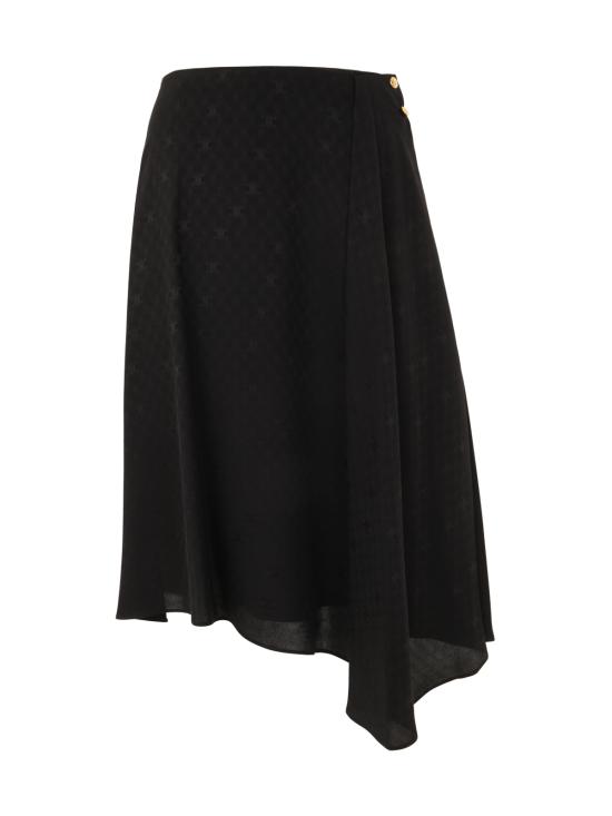  셀린느 미디 스커트 2J508779R38NO BLACK