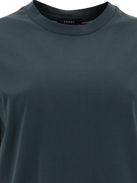 25SS 쉐르 반팔 티셔츠 TSH1411AMABLE04 GREEN - SOEUR