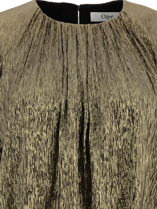 25SS 끌로에 숏 원피스 25SRO14298OYY GOLD - CHLOE