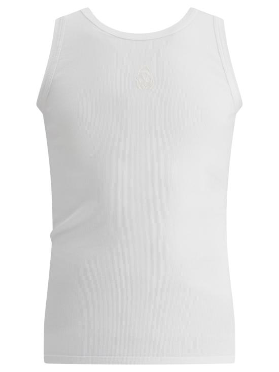 25SS 알렉산더 맥퀸 민소매 티셔츠 815098QXAA99000 WHITE