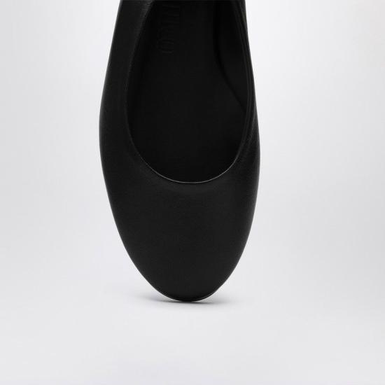 25SS 디 아티코 플랫 슈즈 242WSH00793LBT001A 100 BLACK - THE ATTICO