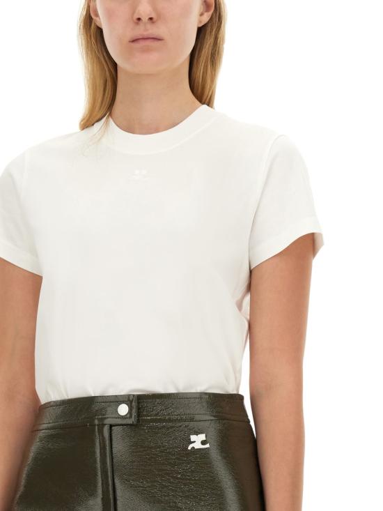  쿠레쥬 반팔 티셔츠 VESJTS006 WHITE - COURREGES