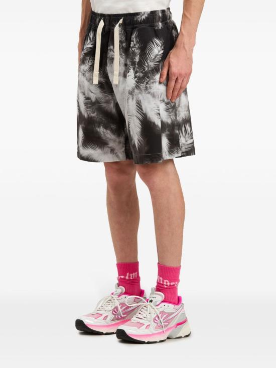 25SS 팜앤젤스 숏팬츠 PMCB058S25FAB002 BLACKWHITE - PALM ANGELS