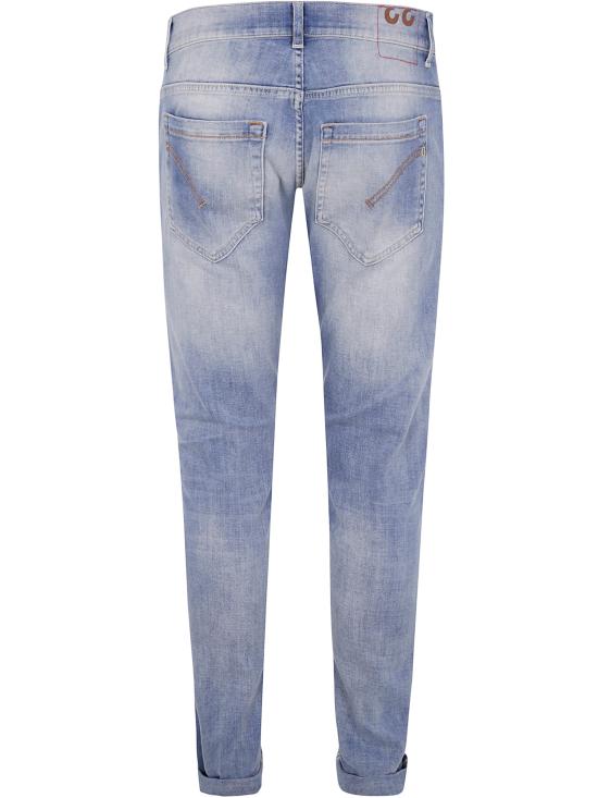 25SS 돈답 스트레이트 팬츠 UP232DS0145UIM1 800 BLUE - DONDUP