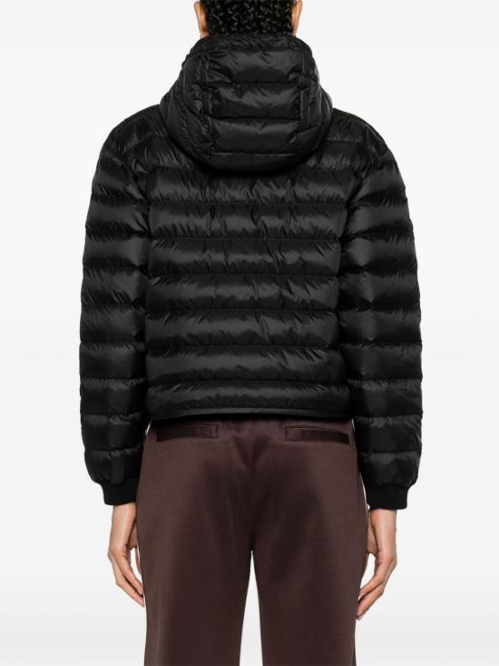  팜앤젤스 숏패딩 PWED026S24FAB001 1003 black - PALM ANGELS