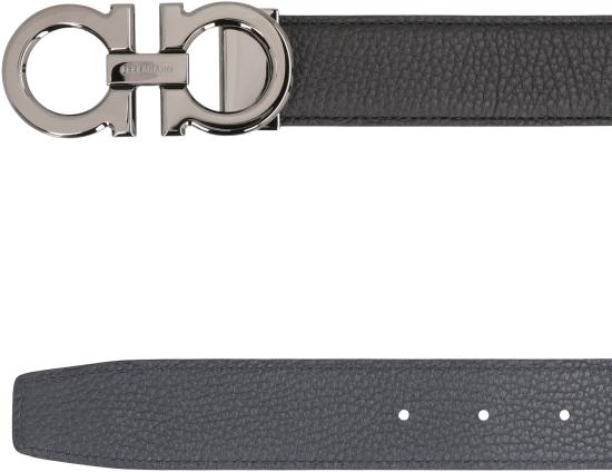  살바토레 페라가모 가죽 벨트 679710 687611 black - SALVATORE FERRAGAMO