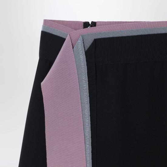 24FW 펜디 스커트 FQ7617AWZI F0GME BLACK - FENDI