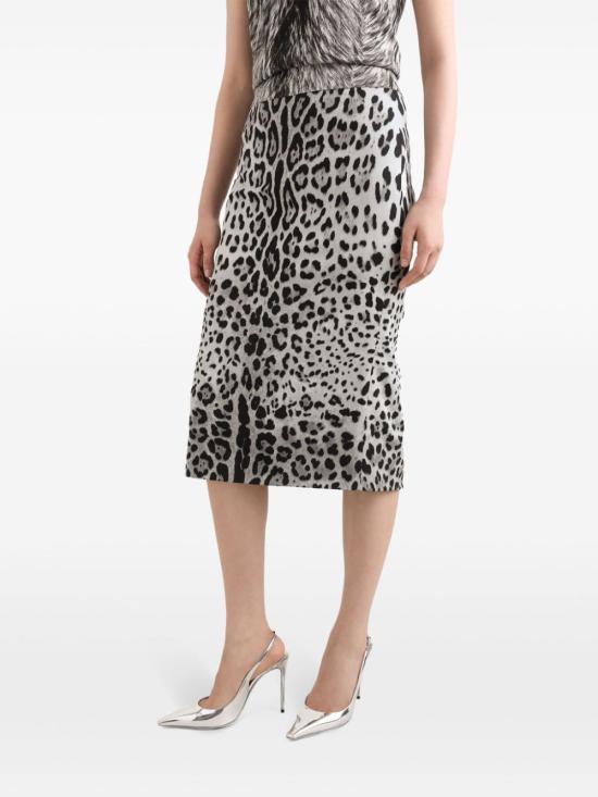 25SS 돌체앤가바나 스커트 F4B6UTFSADD HI13N BLACK - DOLCE & GABBANA