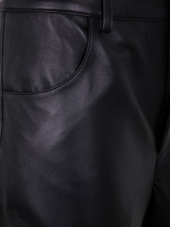 25SS 루루 스튜디오 스트레이트 팬츠 FIGARI BLACK - LOULOU STUDIO