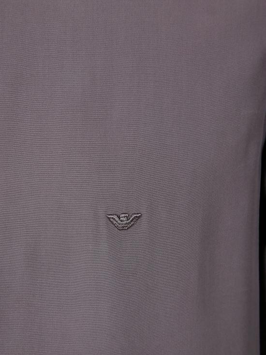 25SS 엠포리오 아르마니 긴팔 셔츠 EM001537AF14214 U6107 BROWN - EMPORIO ARMANI