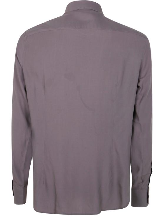 25SS 엠포리오 아르마니 긴팔 셔츠 EM001537AF14214 U6107 BROWN - EMPORIO ARMANI