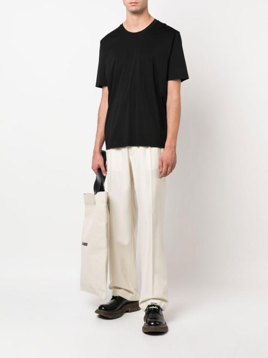 25SS 질샌더 반팔 티셔츠 J21GC0016J45051 001 - JIL SANDER