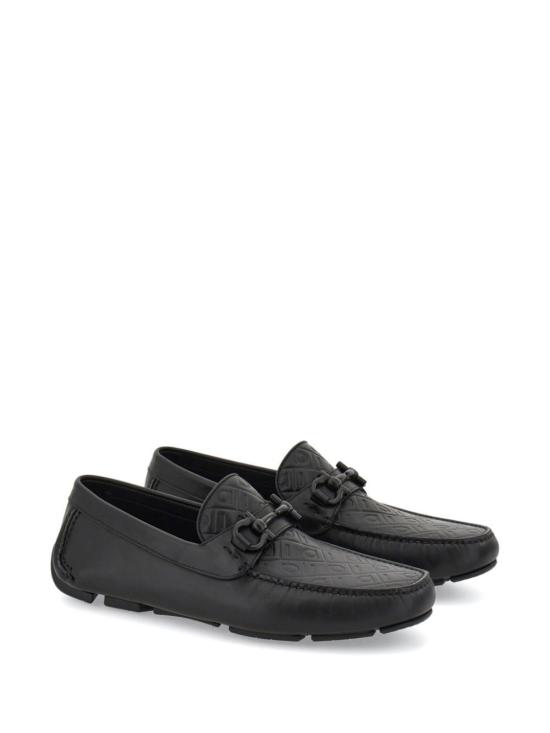 25SS 살바토레 페라가모 간치니 드라이빙 슈즈 02C3980779172 NERO BLACK - SALVATORE FERRAGAMO