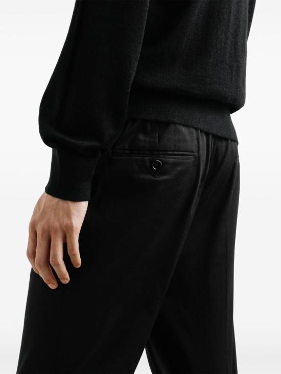 25SS 돌체앤가바나 스트레이트 팬츠 GW13ETFUFNV N0000 BLACK - DOLCE & GABBANA