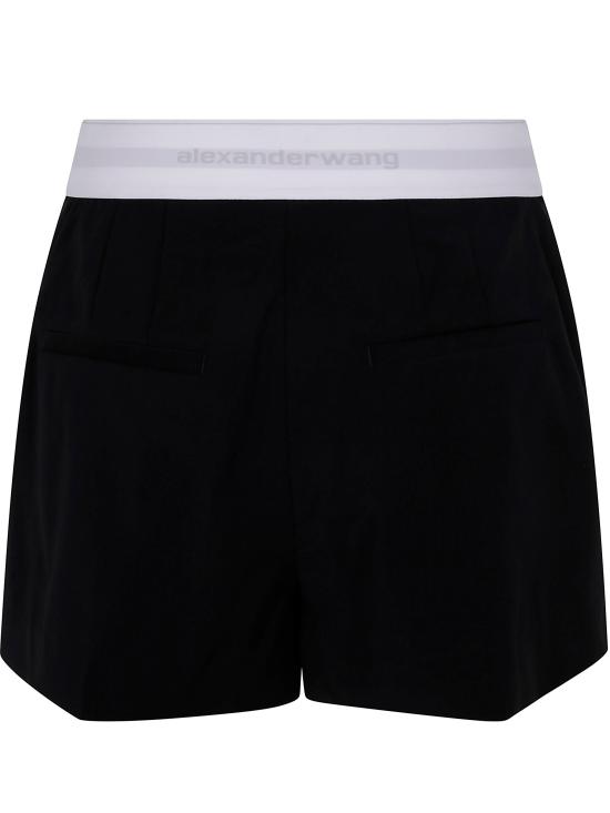 25SS 알렉산더 왕 숏팬츠 1WC3244747 001 BLACK - ALEXANDER WANG