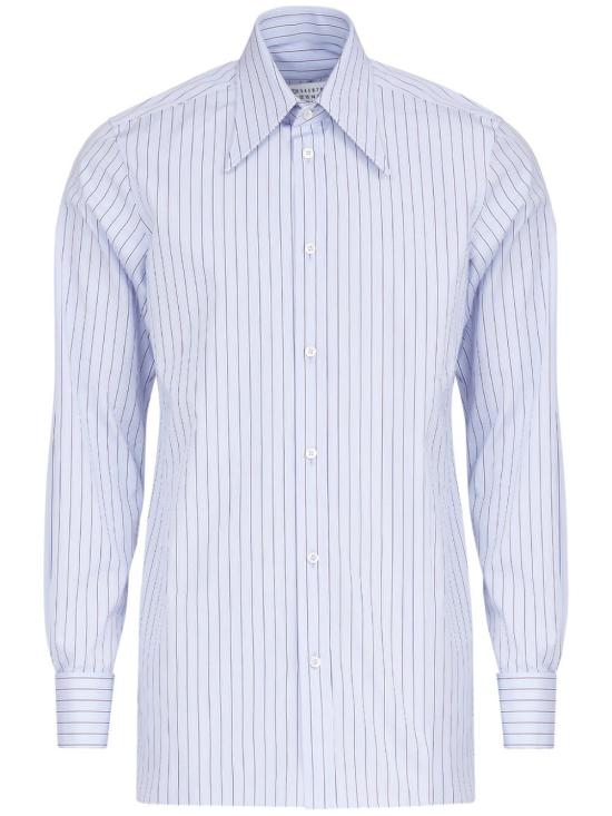  마르지엘라 긴팔 셔츠 S50DT0045S54946 001F BLUE