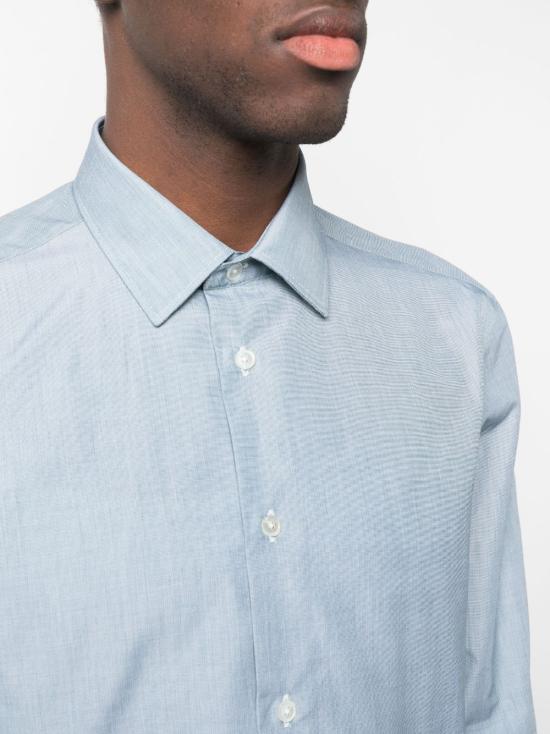  폴 스미스 긴팔 셔츠 M1R800PL00054 38 GREEN - PAUL SMITH