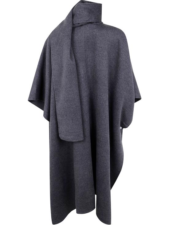 25SS 토템 케이프 251WRO4321FB0006 020 GREY - TOTEME