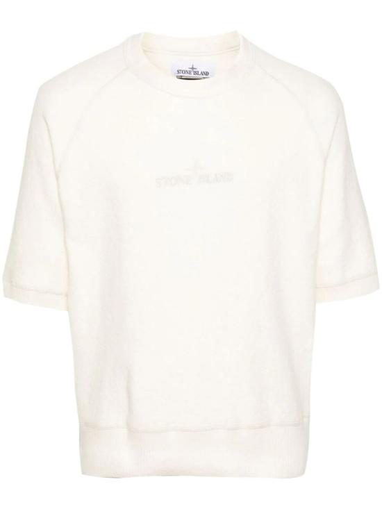  스톤 아일랜드 스웨터 8015505D2 V0001 WHITE - STONE ISLAND