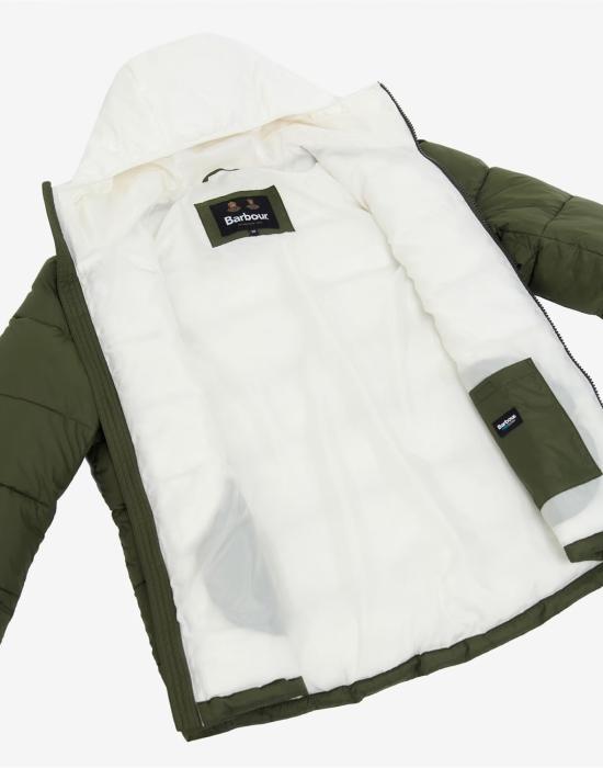 24FW 바버 숏패딩 MQU1663OL51 GREEN - BARBOUR