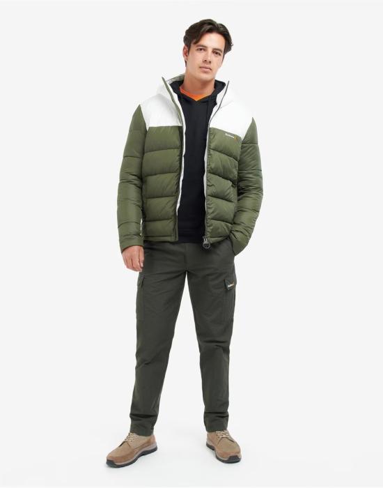 24FW 바버 숏패딩 MQU1663OL51 GREEN - BARBOUR