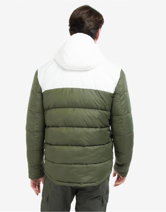 24FW 바버 숏패딩 MQU1663OL51 GREEN - BARBOUR