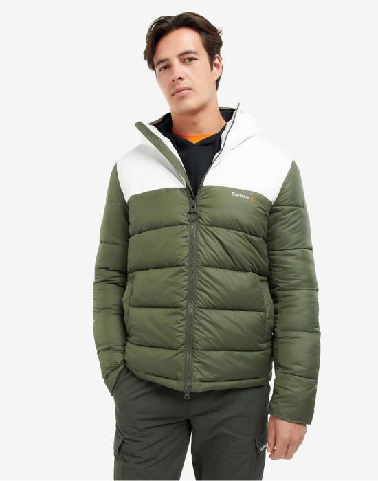 24FW 바버 숏패딩 MQU1663OL51 GREEN - BARBOUR