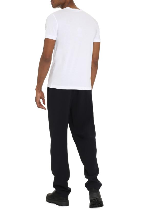 26SS 조르지오 아르마니 반팔 티셔츠 3GST57SJMCZ U090 WHITE - GIORGIO ARMANI