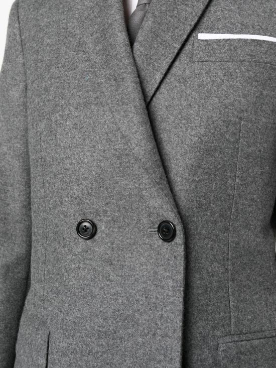  톰브라운 코트 FBC877AF0057 035 GREY - THOM BROWNE