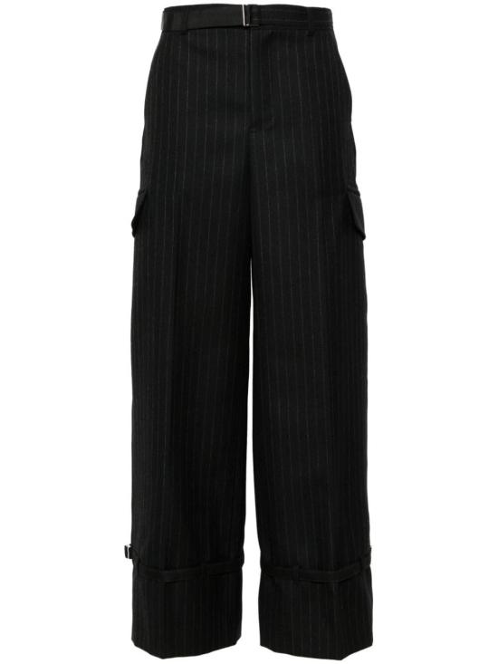  사카이 스트레이트 팬츠 2407414 BLACK - SACAI