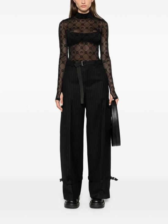  사카이 스트레이트 팬츠 2407414 BLACK - SACAI