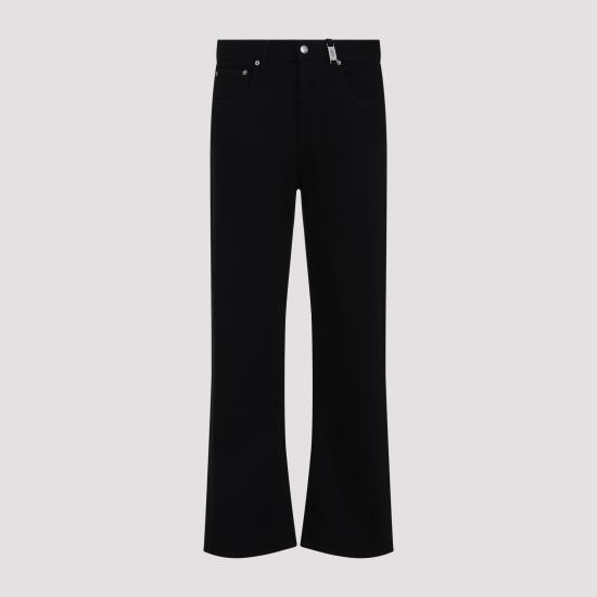 25SS 알렉산더 맥퀸 스트레이트 팬츠 813573QYAAC BLACK - ALEXANDER MCQUEEN