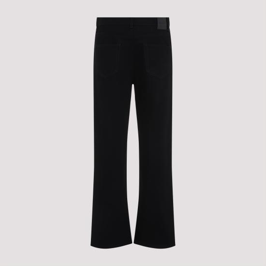 25SS 알렉산더 맥퀸 스트레이트 팬츠 813573QYAAC BLACK - ALEXANDER MCQUEEN