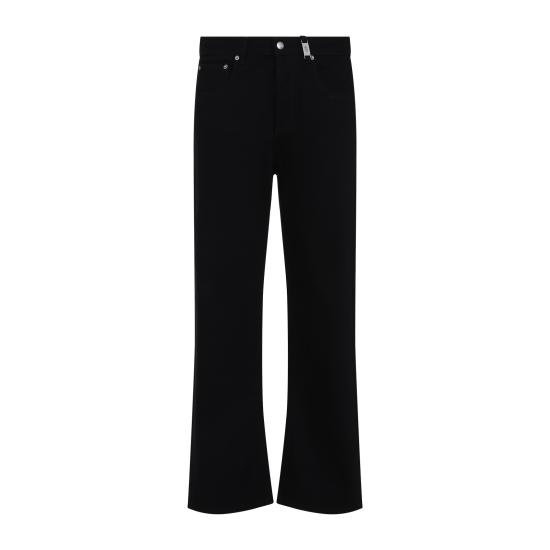 25SS 알렉산더 맥퀸 스트레이트 팬츠 813573QYAAC BLACK