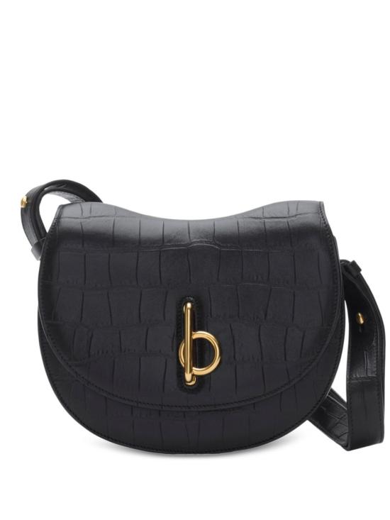 25SS 버버리 스몰 락킹 호스 백 8102214164609 BLACK