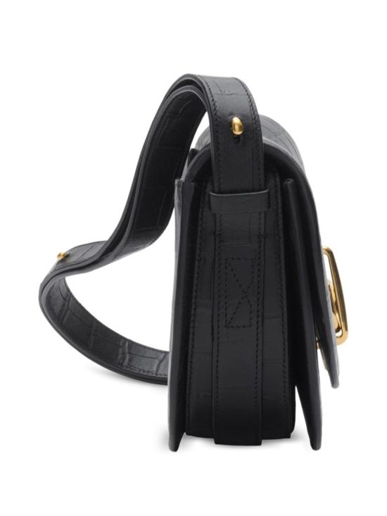 25SS 버버리 스몰 락킹 호스 백 8102214164609 BLACK - BURBERRY