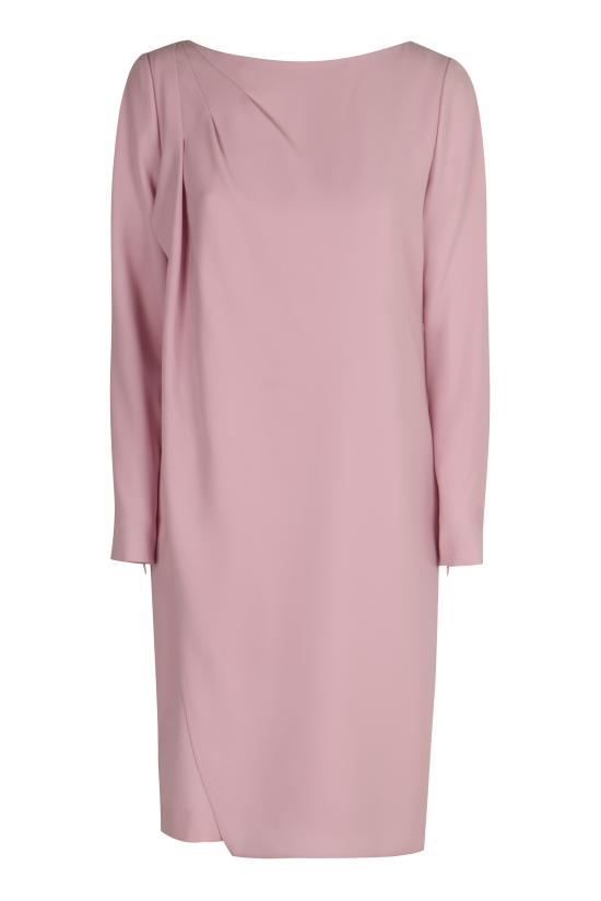 25SS 엠포리오 아르마니 미디 원피스 EW000829AF10206 UA244 Pink