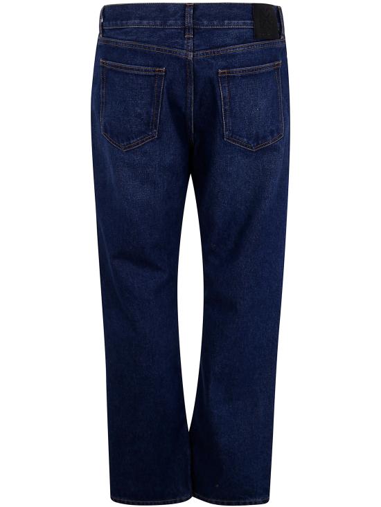 25SS 오프화이트 스트레이트 팬츠 OMYA138C99DEN001 4400 BLUE - OFF WHITE