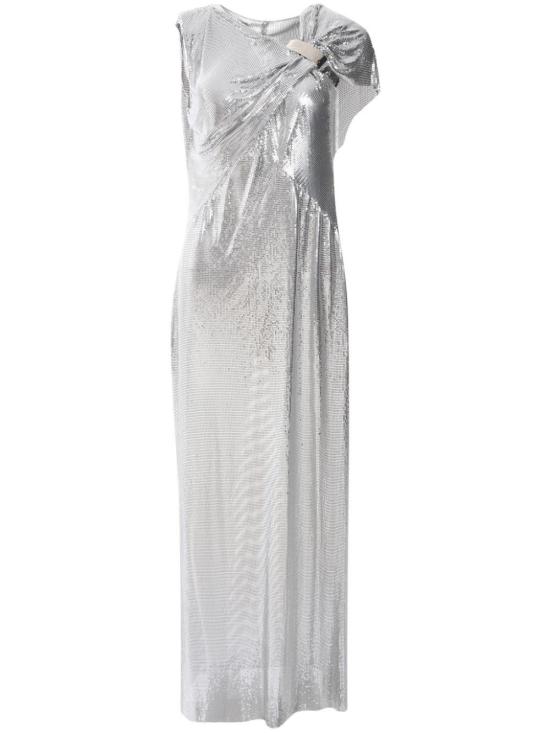  파코라반 미디 원피스 24AIRO878MH0004 P040 METALLIC - PACO RABANNE