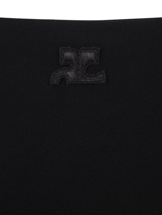  쿠레쥬 숏 원피스 223CR0236VI0013 9999 BLACK - COURREGES