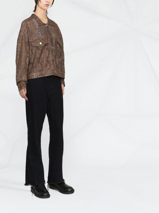  조르지오 브라토 가죽 자켓 GD22S9510VLFW TAUPE BROWN - GIORGIO BRATO