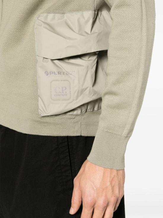  씨피 컴퍼니 후드 티셔츠 15CLKN021A006599A 335 GREEN - C.P. COMPANY