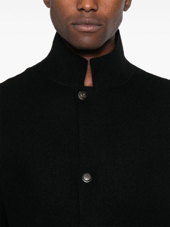 24FW 아이작 셀럼 코트 DEGLINGUEVW BLACK - ISAAC SELLAM