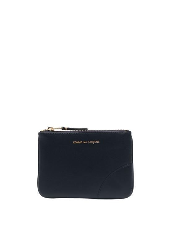 25SS 꼼데가르송 클래식 레더 라인 파우치  SA8100096 NAVY BLUE