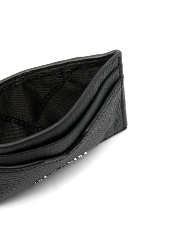 24FW 마이클 코어스 카드지갑 39F4LHDD0L095 001 BLACK - MICHAEL KORS