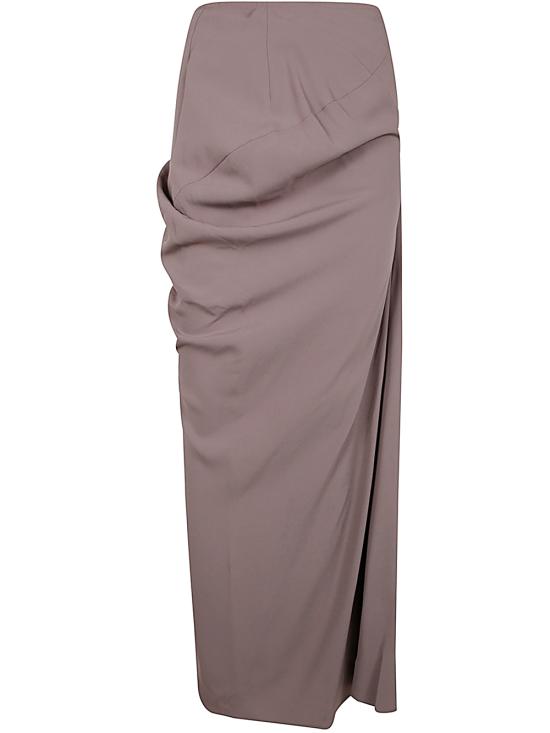  드리스 반 노튼 롱 스커트 2420108109067 313 PINK PURPLE