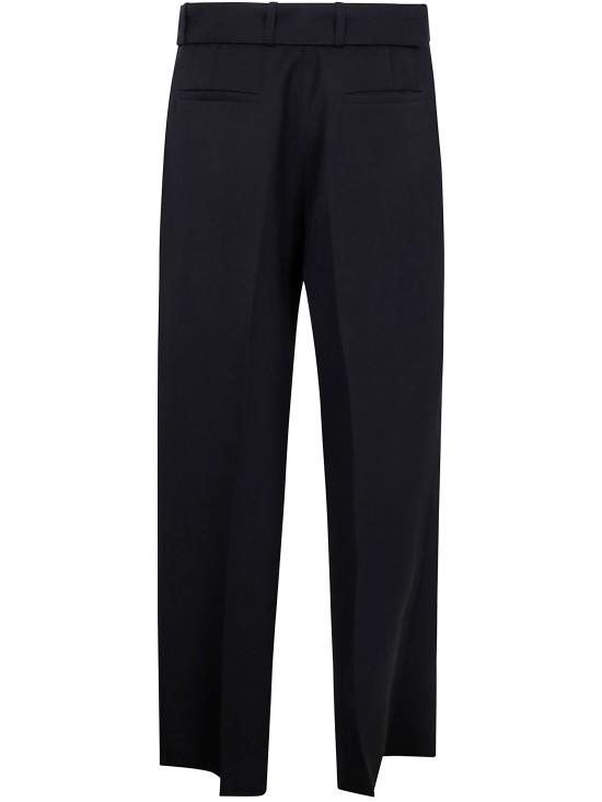 25SS 질샌더 스트레이트 팬츠 J22KA0272J40002 001 BLACK - JIL SANDER