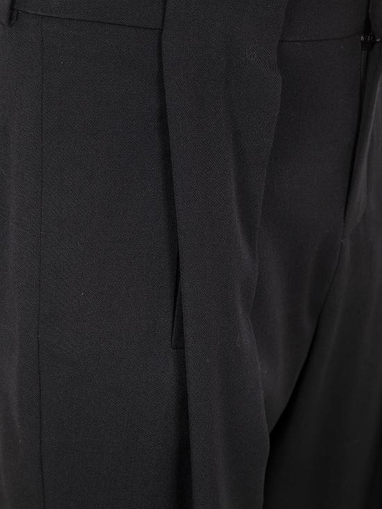 25SS 발망 스트레이트 팬츠 EH1PQ305WC09 0PA BLACK - BALMAIN