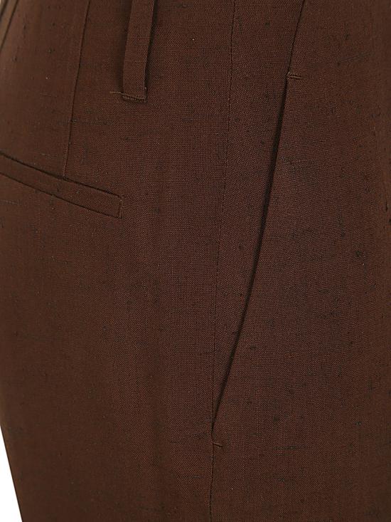  드리스 반 노튼 스트레이트 팬츠 2410109088057 703 BROWN - DRIES VAN NOTEN