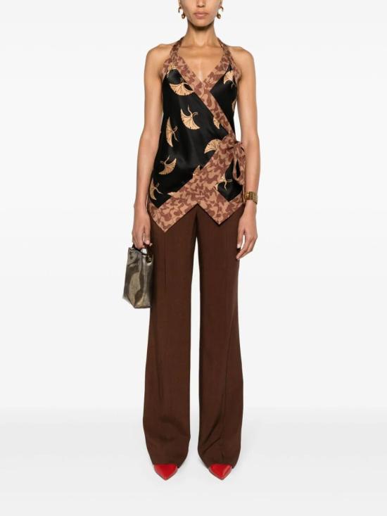  드리스 반 노튼 스트레이트 팬츠 2410109088057 703 BROWN - DRIES VAN NOTEN